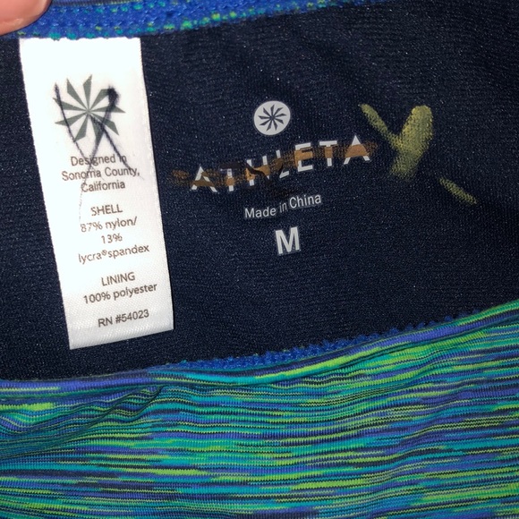 NWT Athleta Paddle Out Space Dye Swim Bottoms, Size Medium - Picture 7 of 8